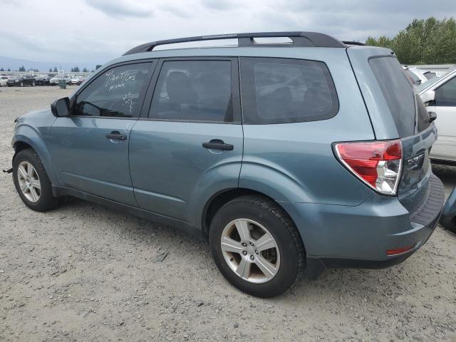 JF2SHABC5CH465332 - 2012 SUBARU FORESTER 2.5X TURQUOISE photo 2