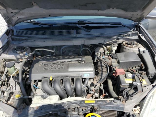 2T1KR32E94C190918 - 2004 TOYOTA COROLLA MA XR GRAY photo 11