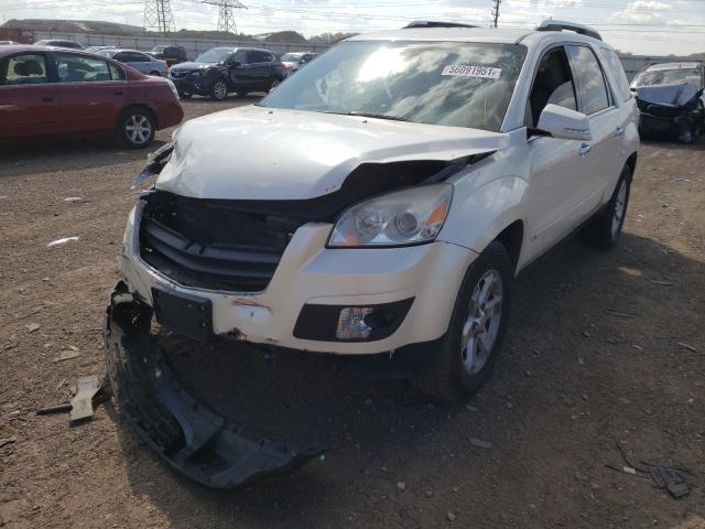 5GZEV23718J288174 - 2008 SATURN OUTLOOK XR WHITE photo 2