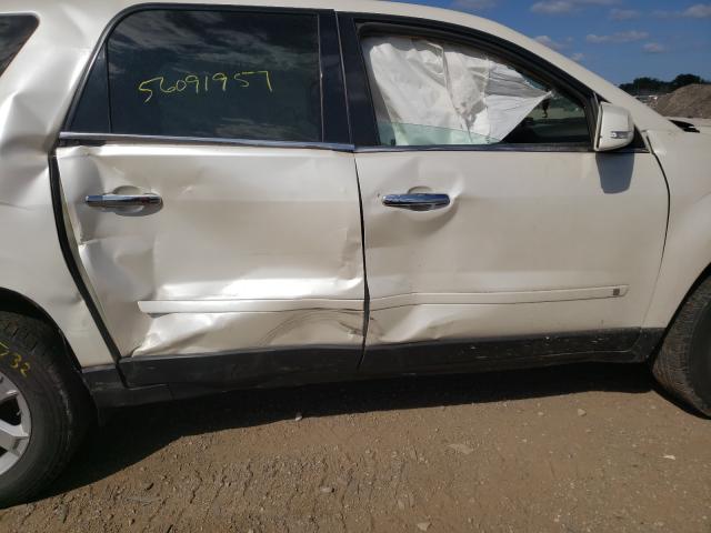 5GZEV23718J288174 - 2008 SATURN OUTLOOK XR WHITE photo 9