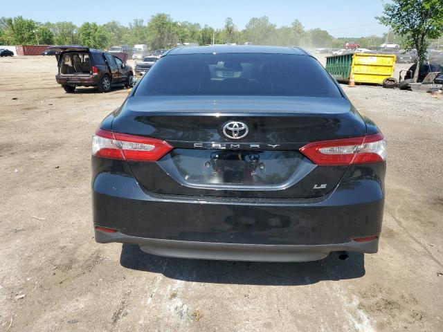 4T1B11HK5JU519973 - 2018 TOYOTA CAMRY L BLACK photo 6