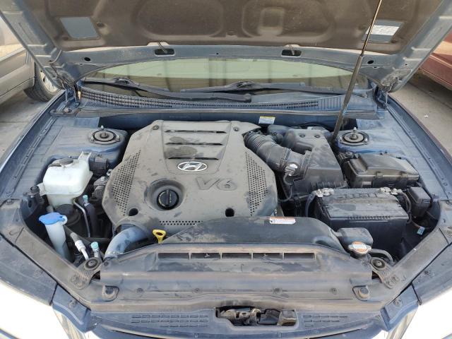 KMHFC46F69A357741 - 2009 HYUNDAI AZERA SE BLUE photo 11