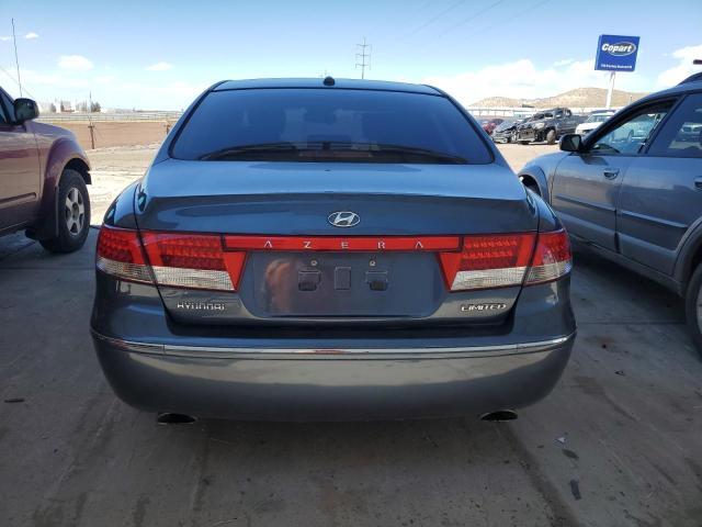 KMHFC46F69A357741 - 2009 HYUNDAI AZERA SE BLUE photo 6