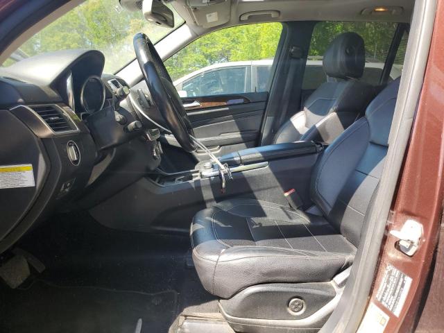 4JGDA5HB1DA122878 - 2013 MERCEDES-BENZ ML 350 4MATIC BURGUNDY photo 7