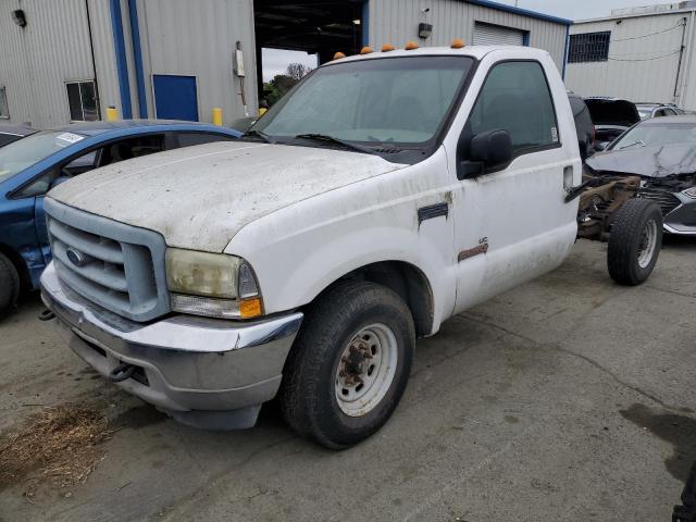 1FDSF34P53ED74879 - 2003 FORD F350 SRW SUPER DUTY WHITE photo 1