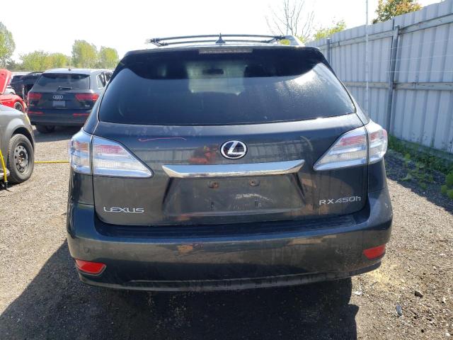 JTJBC1BA5A2407374 - 2010 LEXUS RX 450 GRAY photo 6