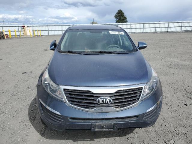 KNDPBCA2XD7401160 - 2013 KIA SPORTAGE LX BLUE photo 5