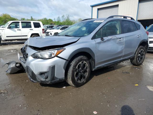 JF2GTABC1MH203765 - 2021 SUBARU CROSSTREK SILVER photo 1