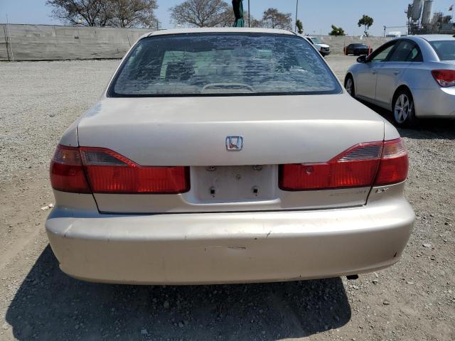 3HGCG6655YG701348 - 2000 HONDA ACCORD LX GOLD photo 6