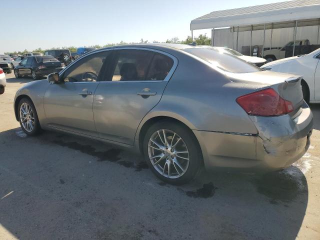 JNKBV61E77M724289 - 2007 INFINITI G35 GRAY photo 2