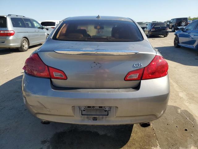 JNKBV61E77M724289 - 2007 INFINITI G35 GRAY photo 6