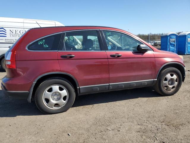 JHLRE48328C006961 - 2008 HONDA CR-V LX RED photo 3