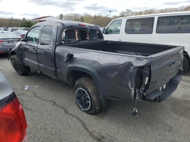 5TFSX5EN8KX064660 - 2019 TOYOTA TACOMA ACCESS CAB GRAY photo 2