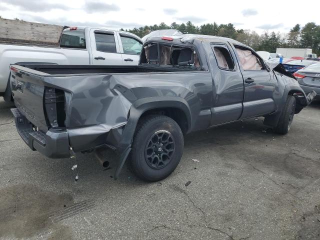 5TFSX5EN8KX064660 - 2019 TOYOTA TACOMA ACCESS CAB GRAY photo 3