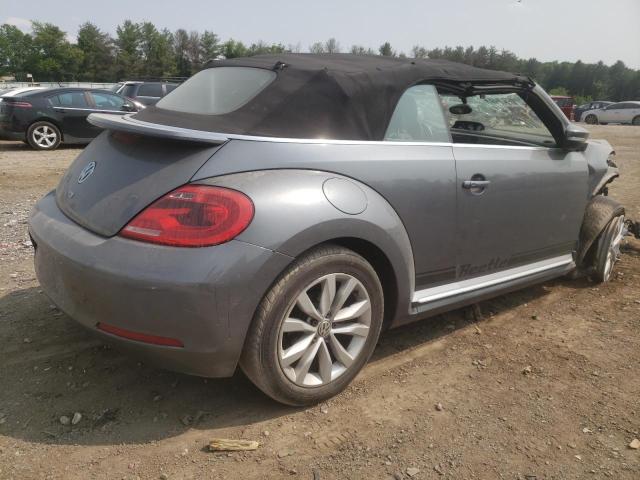 3VW5L7AT3EM806656 - 2014 VOLKSWAGEN BEETLE GRAY photo 3