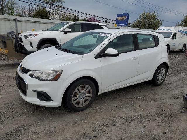 1G1JG6SH0H4144831 - 2017 CHEVROLET SONIC WHITE photo 1