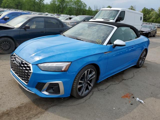 WAUW4GF59NN001505 - 2022 AUDI S5 PREMIUM PLUS 蓝色 照片 1