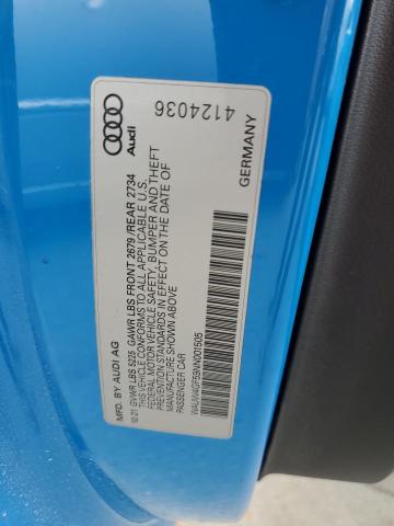 WAUW4GF59NN001505 - 2022 AUDI S5 PREMIUM PLUS 蓝色 照片 12