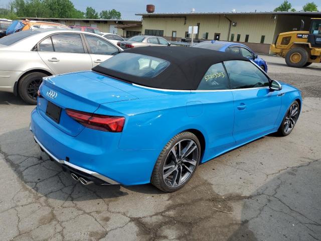 WAUW4GF59NN001505 - 2022 AUDI S5 PREMIUM PLUS 蓝色 照片 3