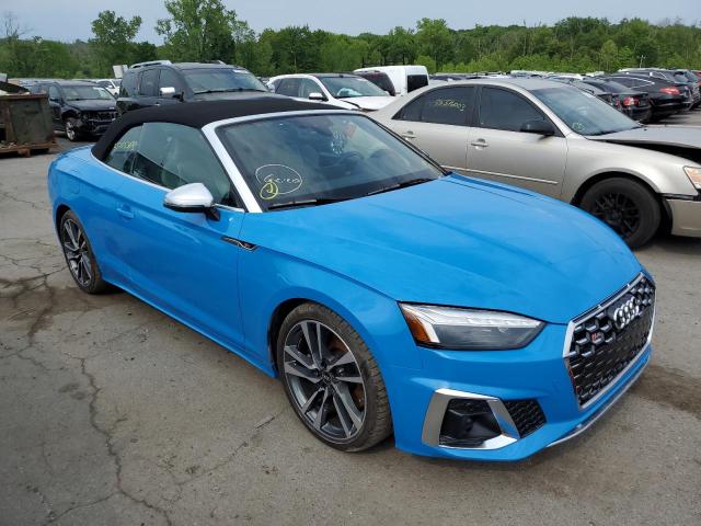 WAUW4GF59NN001505 - 2022 AUDI S5 PREMIUM PLUS 蓝色 照片 4