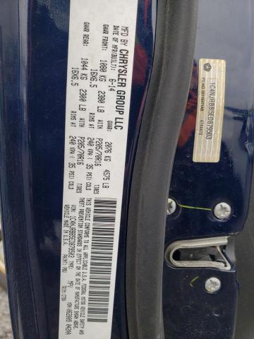 1C4NJRBB5ED879503 - 2014 JEEP PATRIOT SPORT 蓝色 照片 13