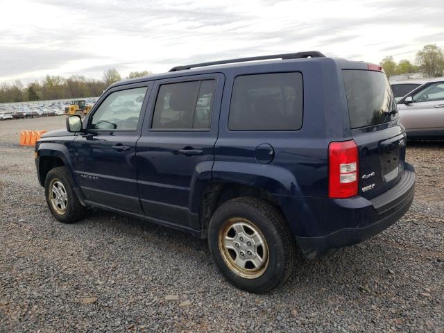 1C4NJRBB5ED879503 - 2014 JEEP PATRIOT SPORT 蓝色 照片 2