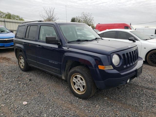 1C4NJRBB5ED879503 - 2014 JEEP PATRIOT SPORT 蓝色 照片 4