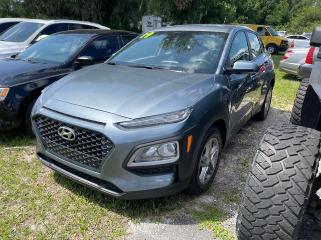 KM8K12AA1KU242618 - 2019 HYUNDAI KONA SE GRAY photo 2