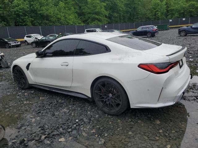 WBS43AZ00NCK74623 - 2022 BMW M4 COMPETITION WHITE photo 2