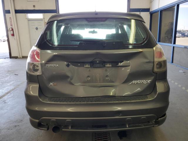 2T1KR32E38C686383 - 2008 TOYOTA COROLLA MA XR GRAY photo 6