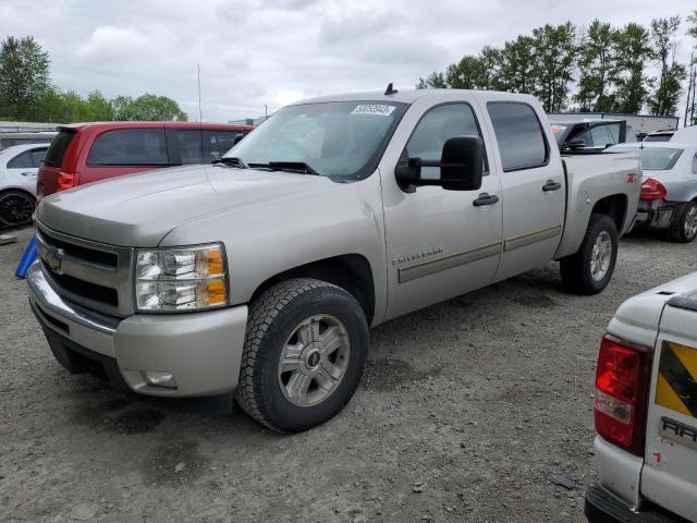 3GCEK23319G124899 - 2009 CHEVROLET silverado K1500 LT SILVER photo 1