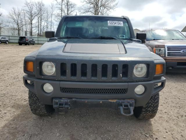 5GTDN13E078122619 - 2007 HUMMER H3 BLACK photo 5