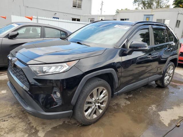 JTMC1RFV4LD520457 - 2020 TOYOTA RAV4 XLE PREMIUM BLACK photo 1