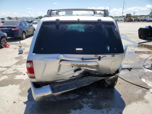 JN8DR09X24W800877 - 2004 NISSAN PATHFINDER LE SILVER photo 6