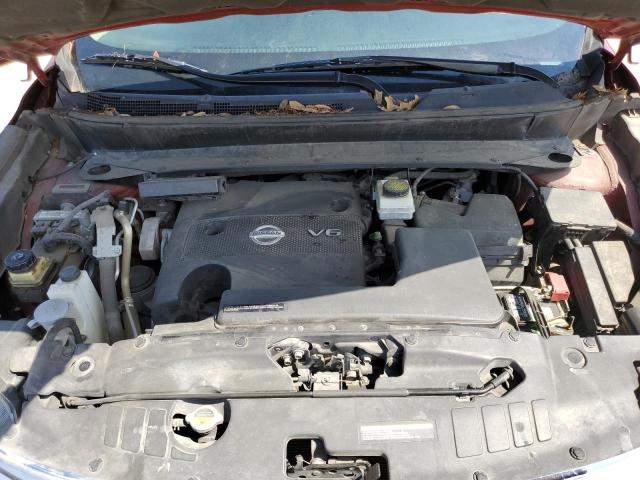 5N1AR2MMXDC682839 - 2013 NISSAN PATHFINDER S MAROON photo 12