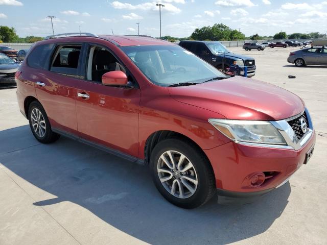 5N1AR2MMXDC682839 - 2013 NISSAN PATHFINDER S MAROON photo 4