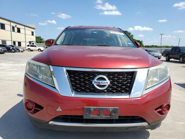 5N1AR2MMXDC682839 - 2013 NISSAN PATHFINDER S MAROON photo 5