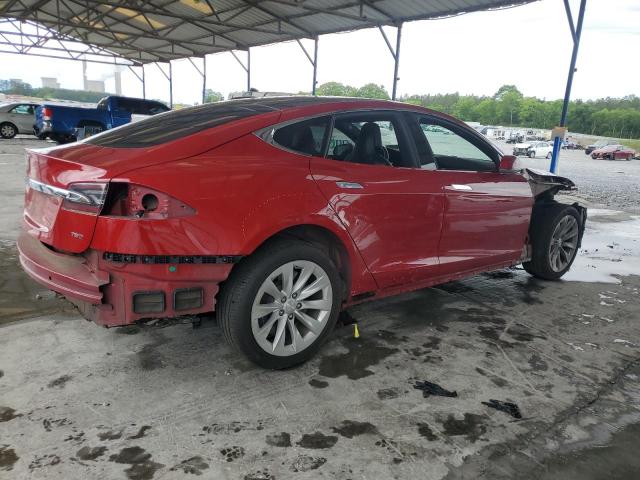 5YJSA1E25JF267661 - 2018 TESLA MODEL S RED photo 3