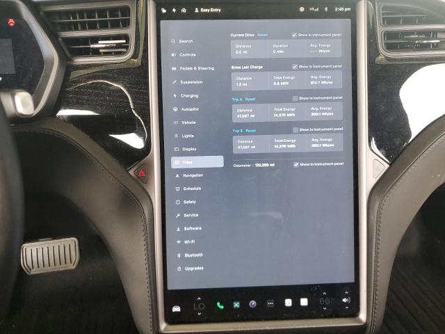 5YJSA1E25JF267661 - 2018 TESLA MODEL S RED photo 9