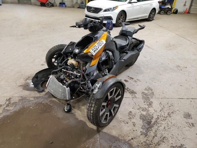 3JB2GEG26MJ001069 - 2021 CAN-AM RYKER RALLY EDITION BLACK photo 2