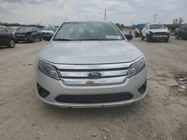 3FAHP0GA3CR145508 - 2012 FORD FUSION S SILVER photo 5