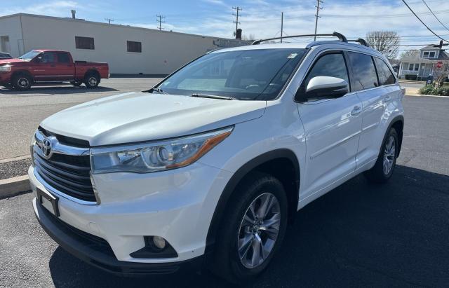 5TDJKRFH6FS098120 - 2015 TOYOTA HIGHLANDER XLE 白色 照片 2