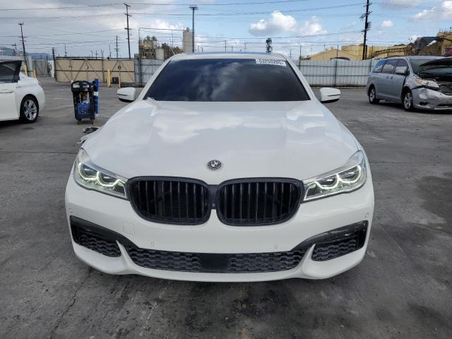 WBA7F0C57GGL99833 - 2016 BMW 750 I WHITE photo 5