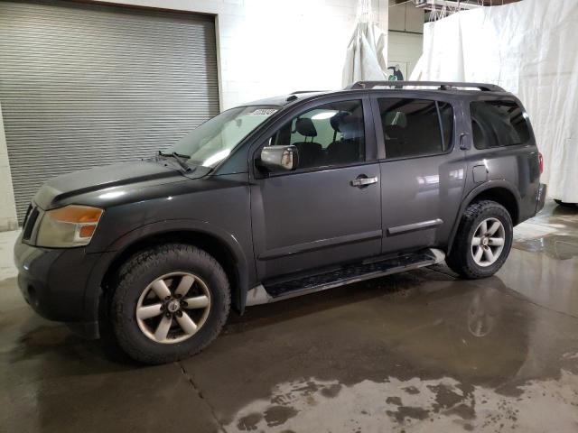 5N1AA0NC7AN609445 - 2010 NISSAN ARMADA SE GRAY photo 1