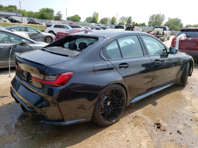 WBS43AY05PFN45663 - 2023 BMW M3 COMPETITION BLACK photo 3