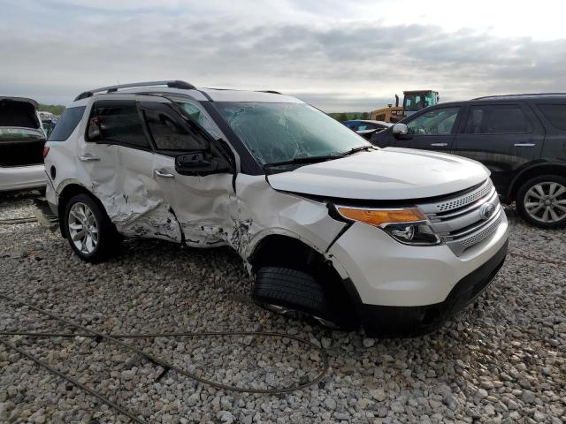 1FM5K8D87FGA47777 - 2015 FORD EXPLORER XLT WHITE photo 4