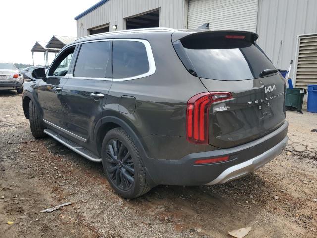 5XYP54HC5NG252415 - 2022 KIA TELLURIDE SX GREEN photo 2