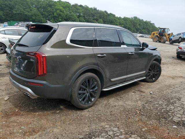 5XYP54HC5NG252415 - 2022 KIA TELLURIDE SX GREEN photo 3