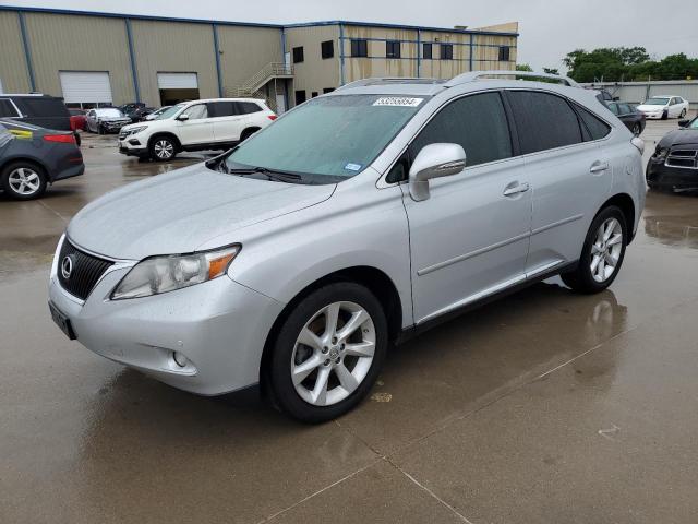 2T2ZK1BA0BC049782 - 2011 LEXUS RX 350 SILVER photo 1