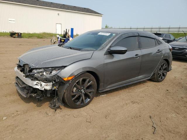 SHHFK7H40KU423197 - 2019 HONDA CIVIC SPORT 灰色 照片 1